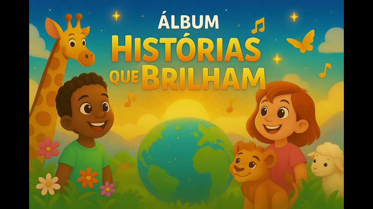 Playlist Vol 1 |Histórias que Brilham 🌟 | Álbum  | Louva Pequeninos – Músicas evangélicas Infantis