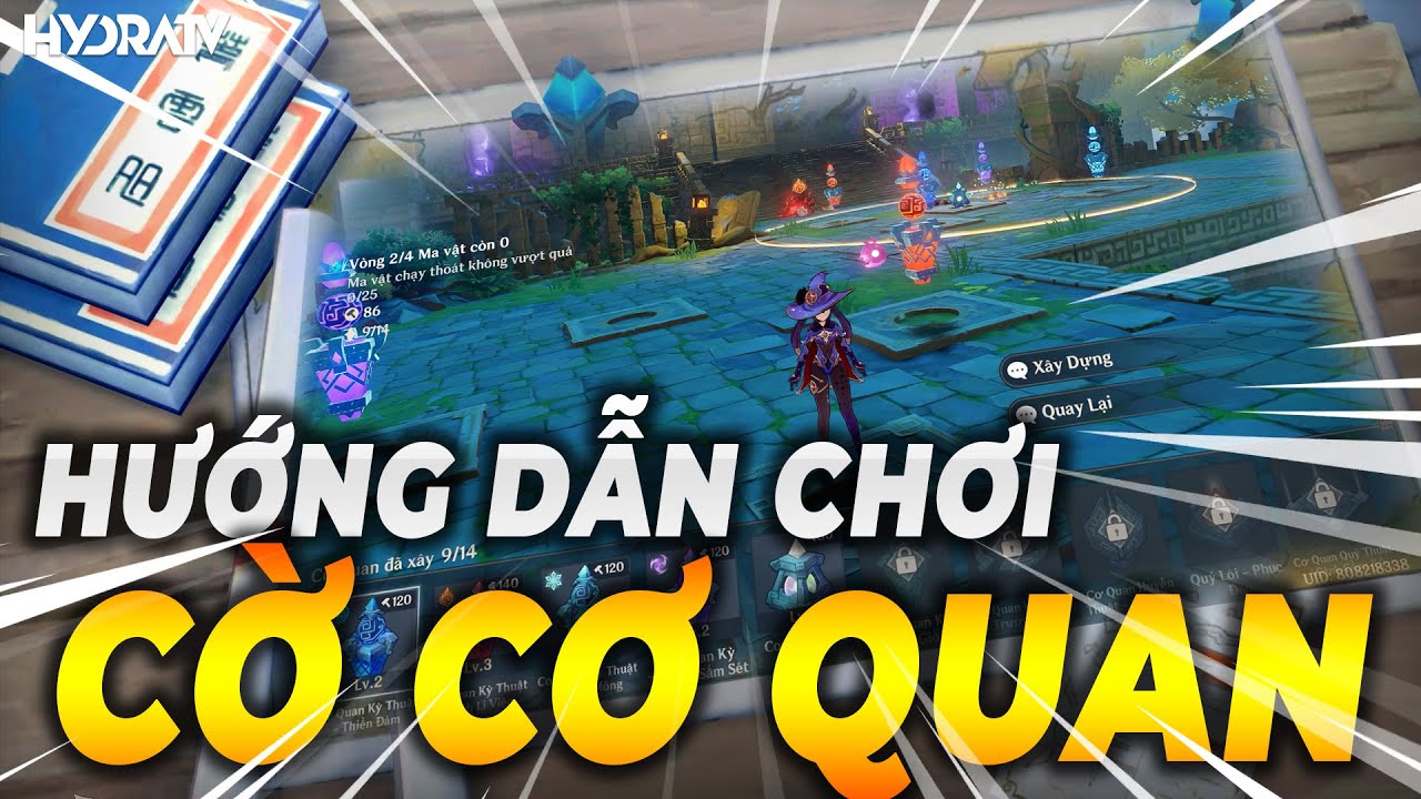 Hướng Dẫn Chơi Cờ Cơ Quan - Genshin Impact 1.3 HYDRATV