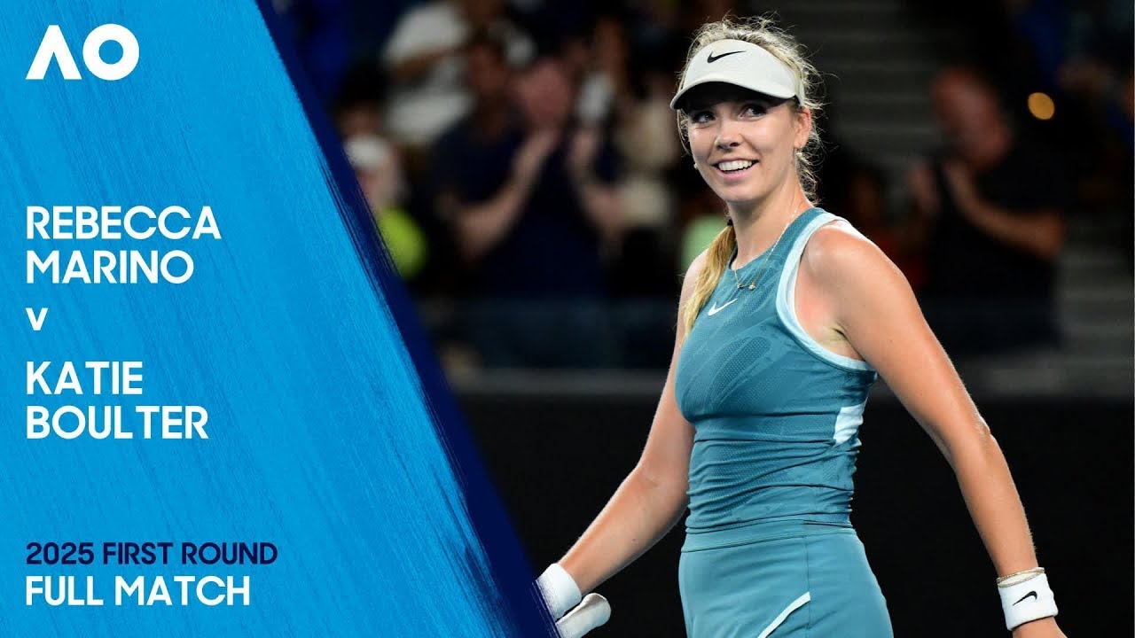 Rebecca Marino v Katie Boulter Full Match | Australian Open 2025 First Round