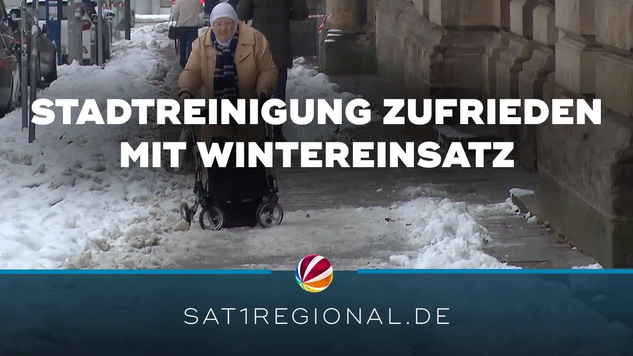 Stadtreinigung Hamburg zieht Zwischenbilanz zum Winterdienst