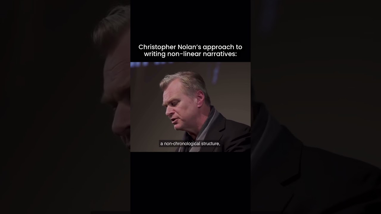 Christopher Nolan's approach to writing non-linear Narratives | @B2FSchool