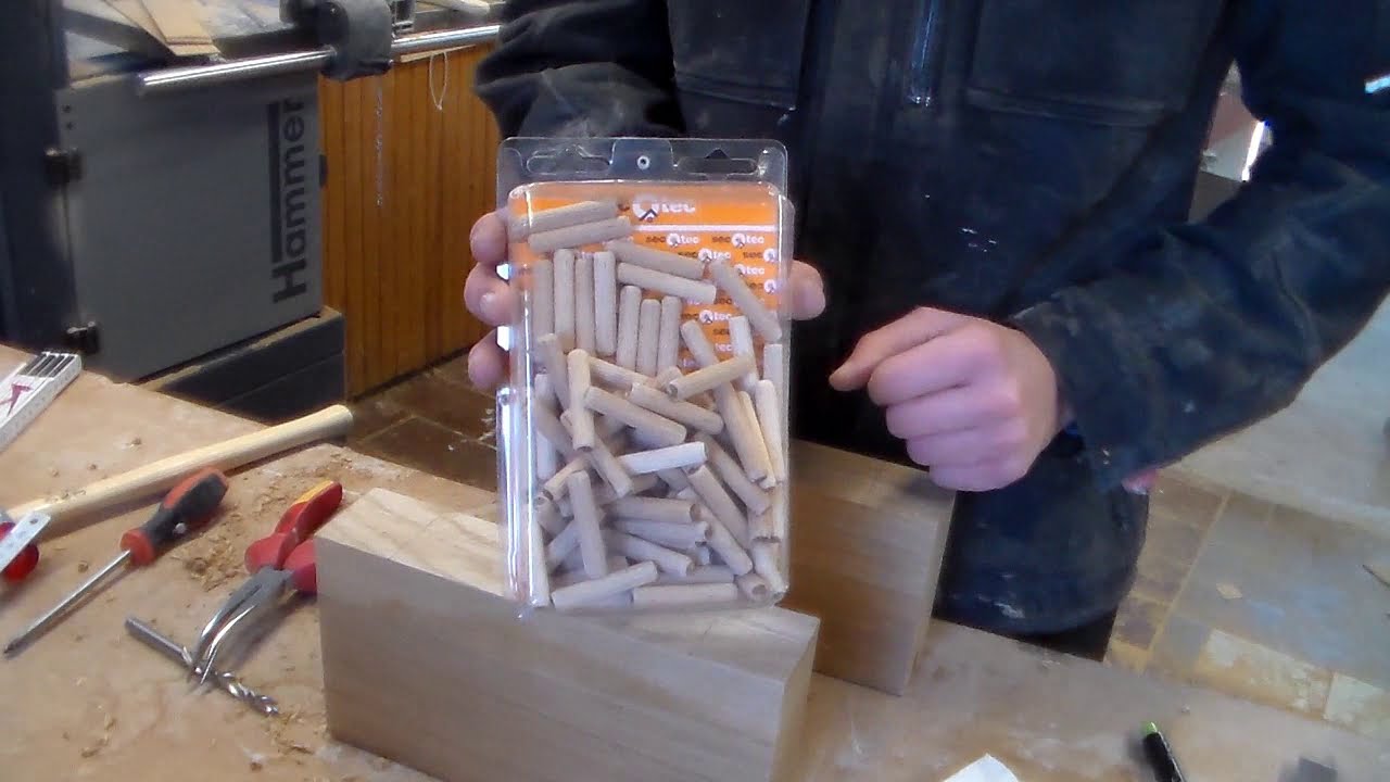 Bohrlehre: Einfacher geht es nicht Holzd&uuml;bel zu Bohren!!