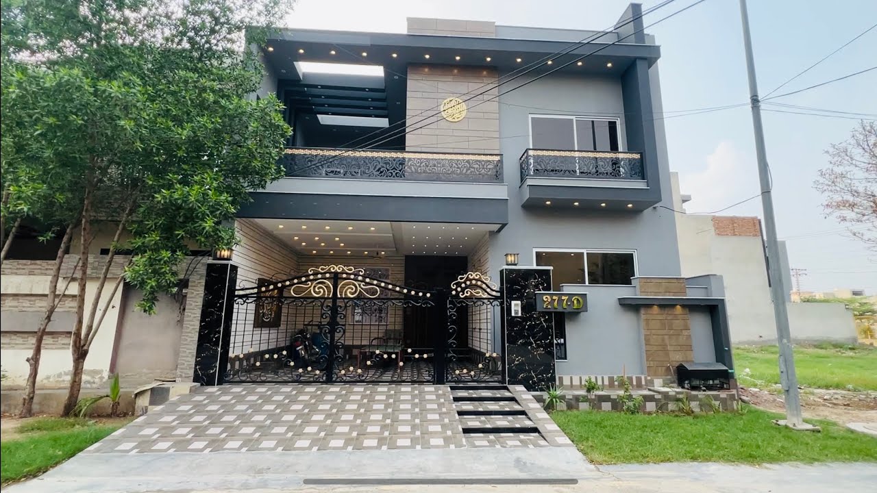 Don’t Skip: 7 Marla house design in Pakistan | Luxurious house for sale in Eden valley Faisalabad.