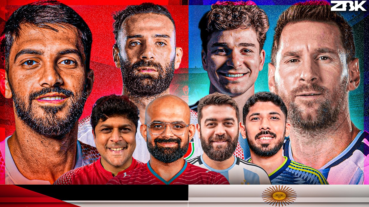 Jordan vs Argentina | Algeria vs Austria FIFA World Cup 2026 Live Watchalong | ZBK