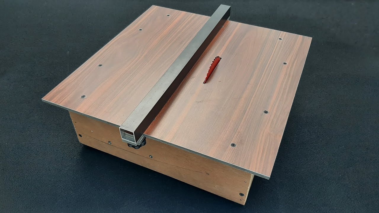 Homemade Amazing Table Saw From 775 Dc Motor