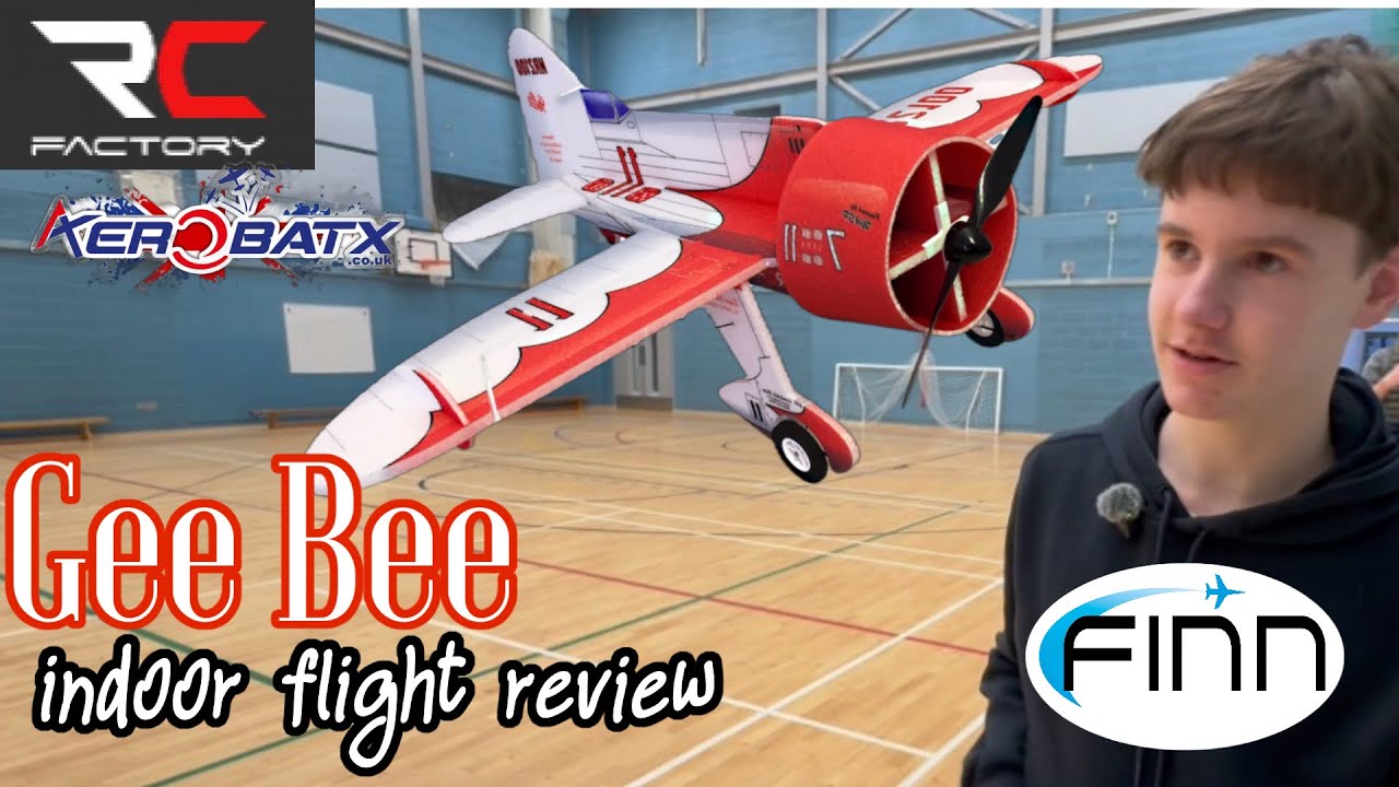 RC Factory Gee Bee review (indoor )
