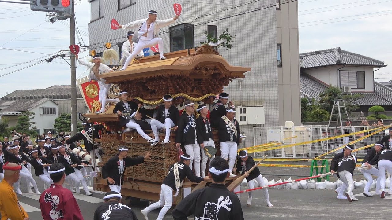 令和7年 貝塚南近義だんじり祭 (試験曳)