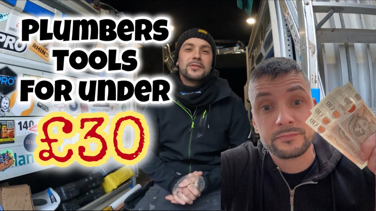 Сантехнические инструменты менее чем за 30 фунтов стерлингов!