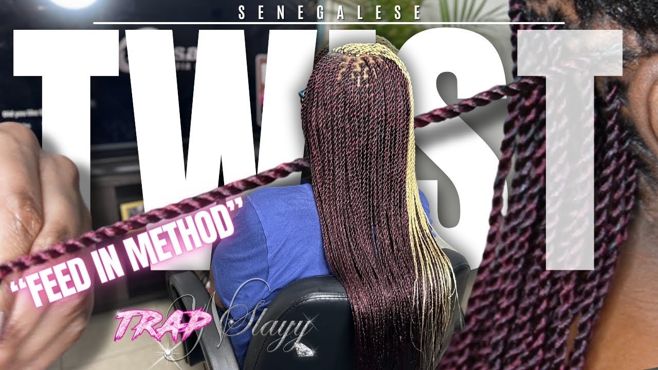HOW TO DO SENEGALESE TWIST | FEED IN METHOD