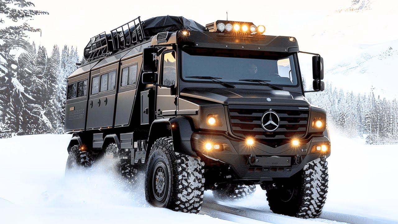 BEST 6X6 OVERLAND VEHICLES FOR EXTREME WINTER TRIPS!