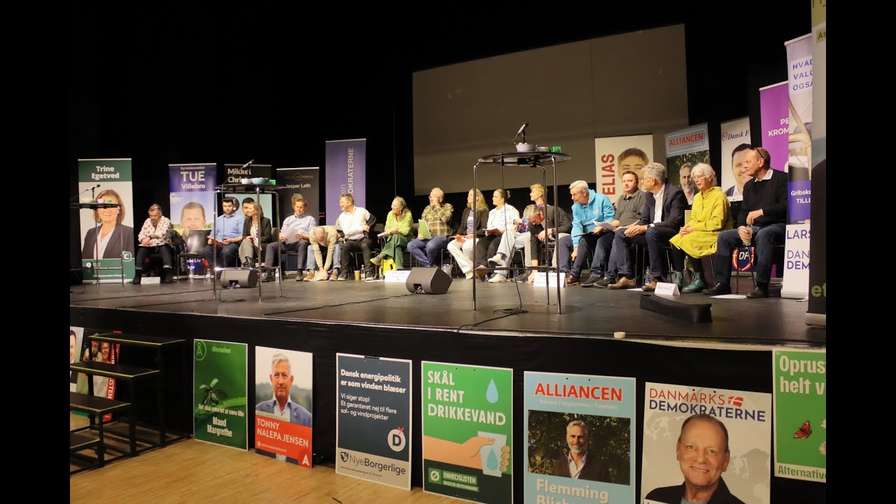 Annie til vælgermøde på Gribskov Gymnasium