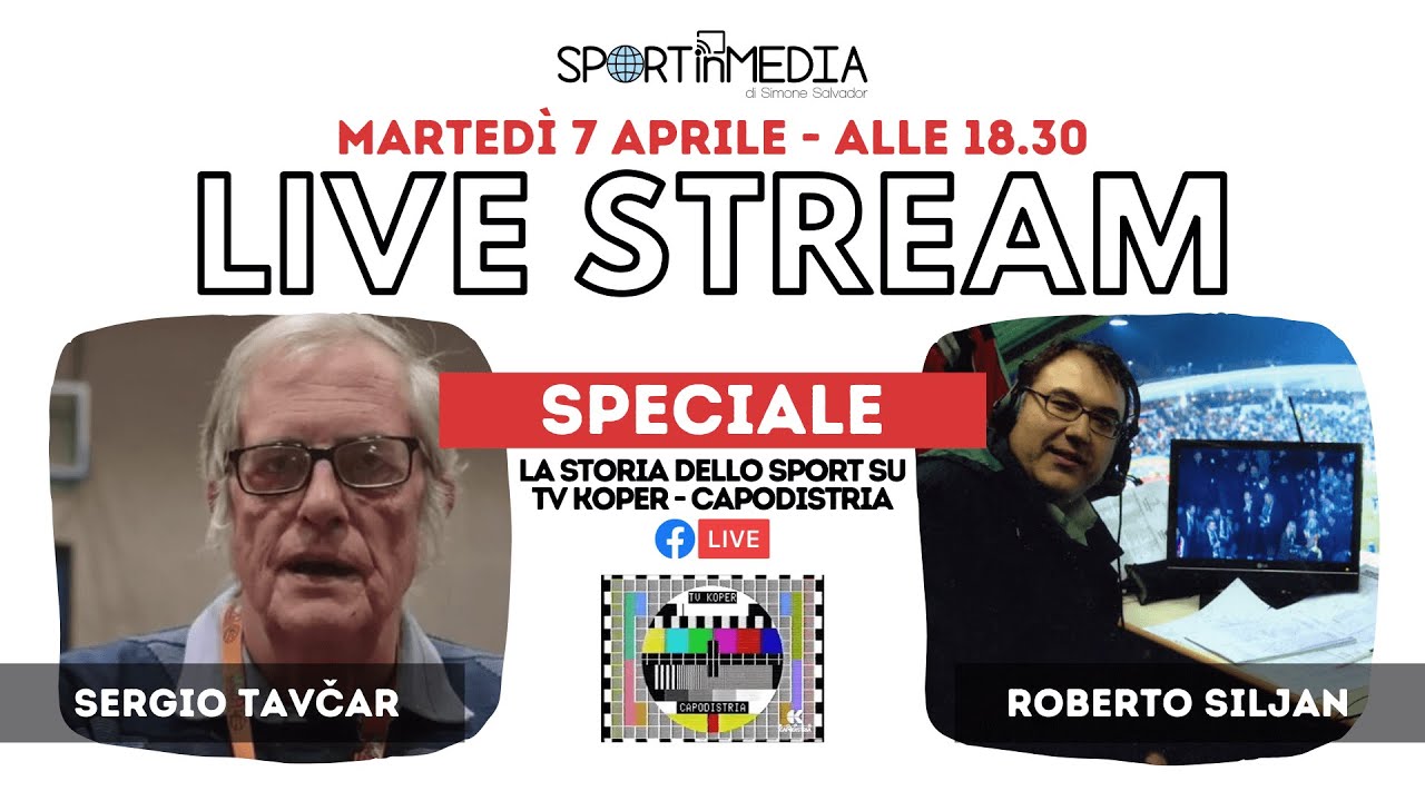 Sergio Tavčar e lo sport su Telecapodistria (con Roberto Siljan)