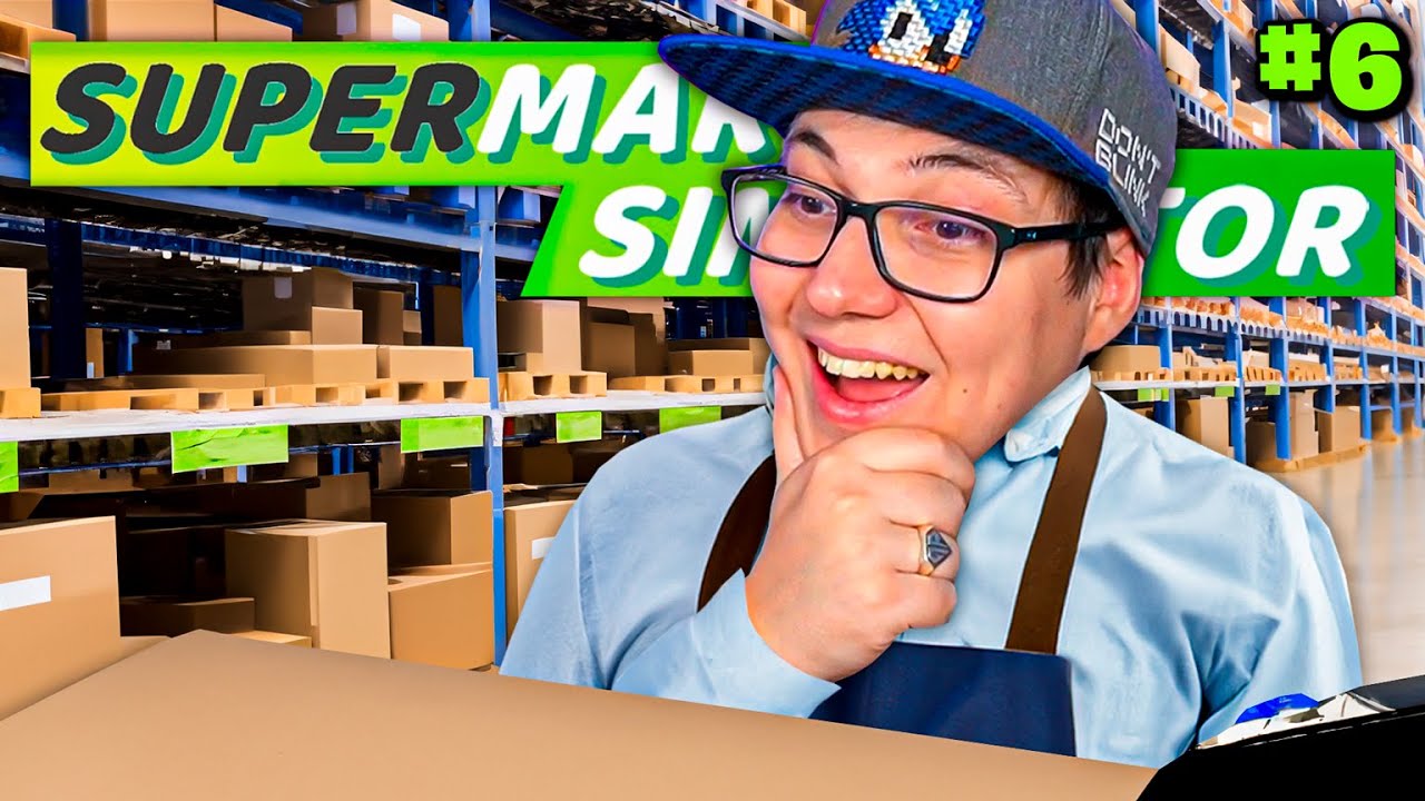ORGULLOSO DE MI DEPOSITO 😭 | BOFFE JUEGA al SUPERMARKET SIMULATOR #6