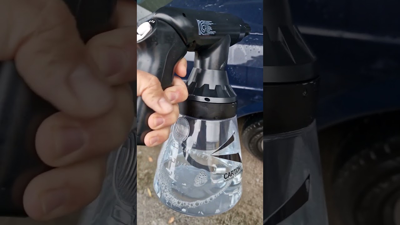 Carton EP02 Akku Foam Sprayer mit Multistar Test