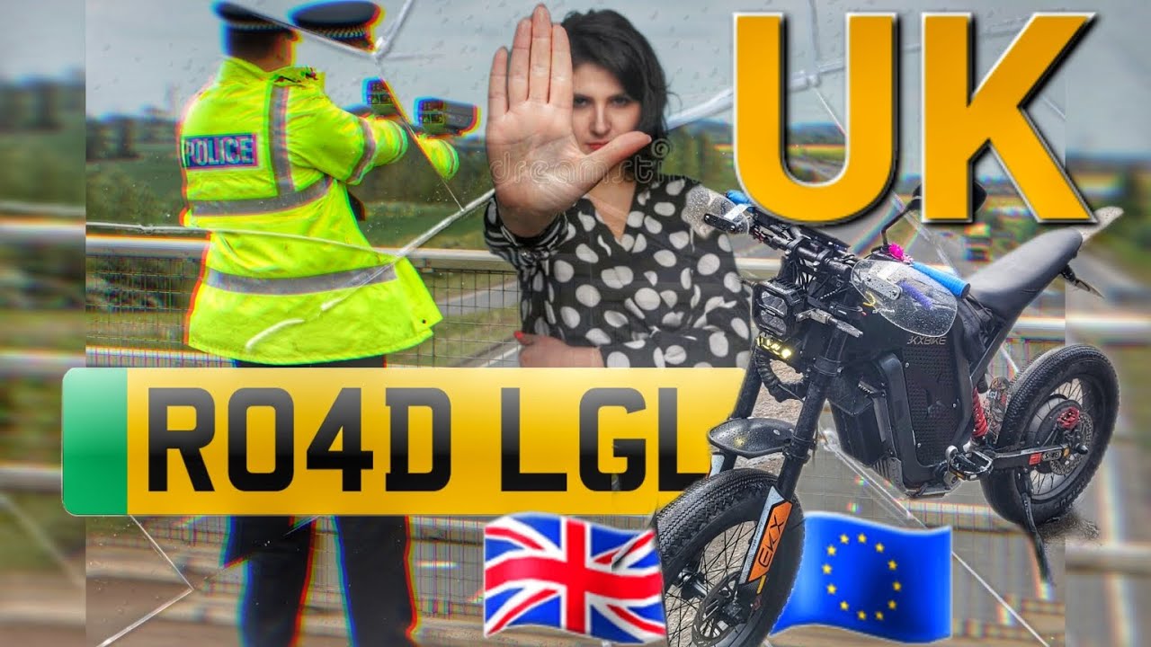 How to make your E-BIKE Road legal UK GOVERNMENT APPROVED ✅🇬🇧 . EKX X21, SURRON TALERIA E RIDE PRO