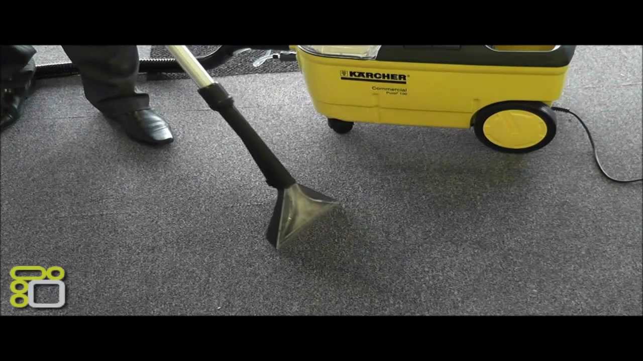 Karcher Carpet Cleaner PUZZI 100 Demonstration