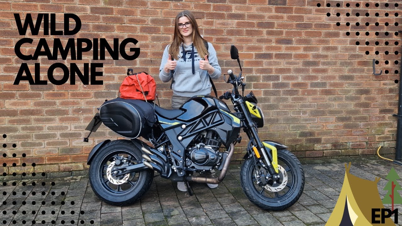 Motorcycle Wild Camping in Scotland on a 125cc // EP1