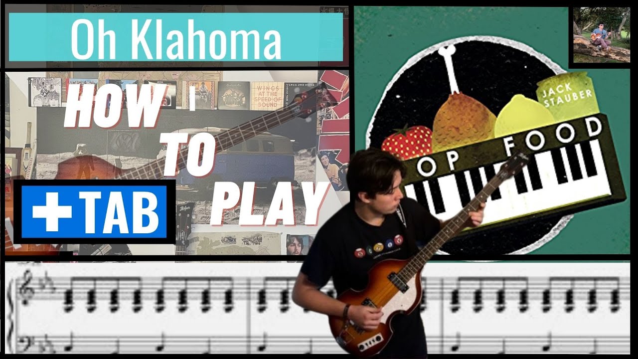 Oh Klahoma by Jack Stauber (Bass Cover With tab)