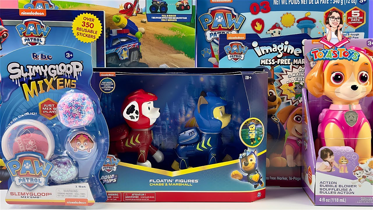 Unboxing and Review of Paw Patrol Toys Collection