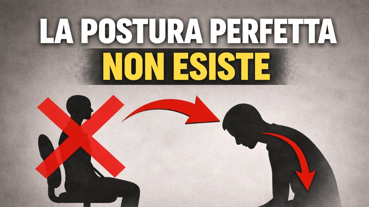 “La postura perfetta non esiste: il vero motivo per cui ti fa male la schiena”