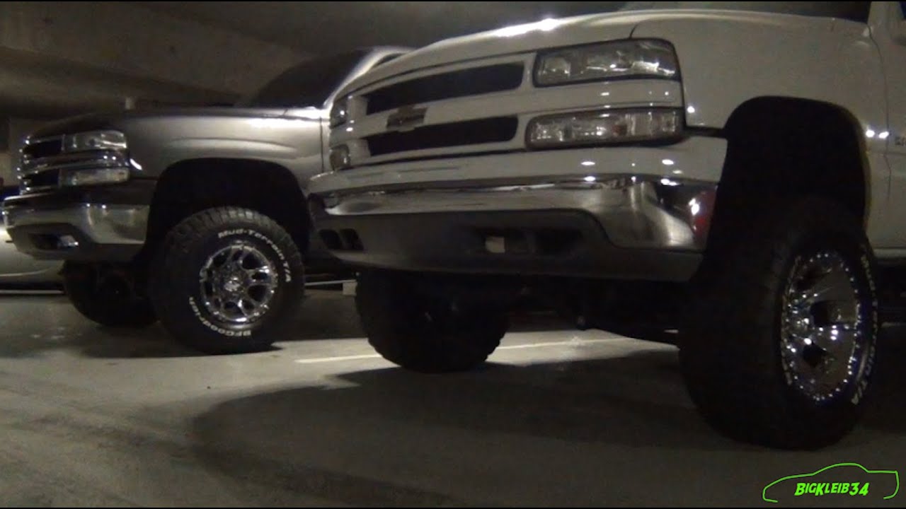 Procharged DIESEL KILLER Silverado TWINS Tear Up OCMD in AWD SPIN FEST