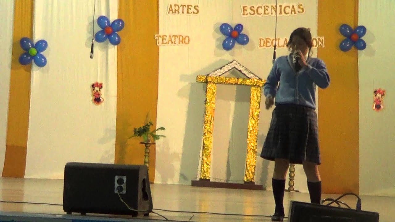 DECLAMACION CONCURSO NACIONAL FLORALES 2013 POEMA NOSTALGIA