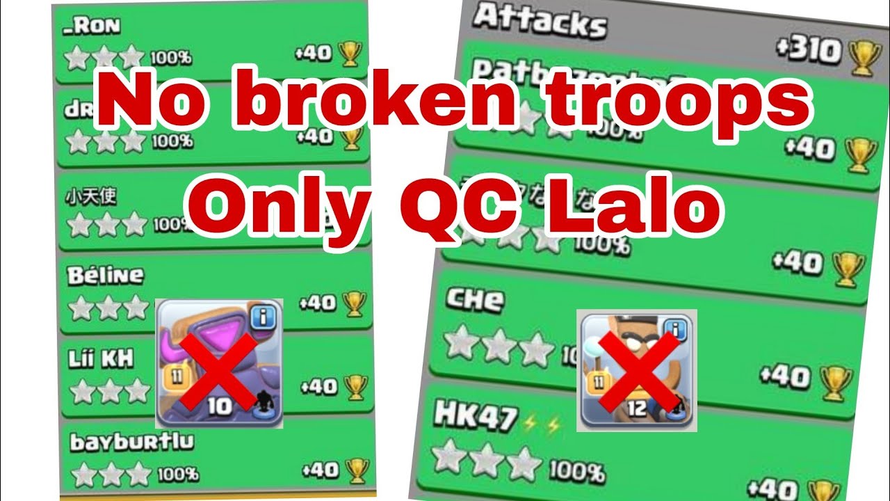 My first TH16 Video in Legend push with QC lalo - Clash of Clans