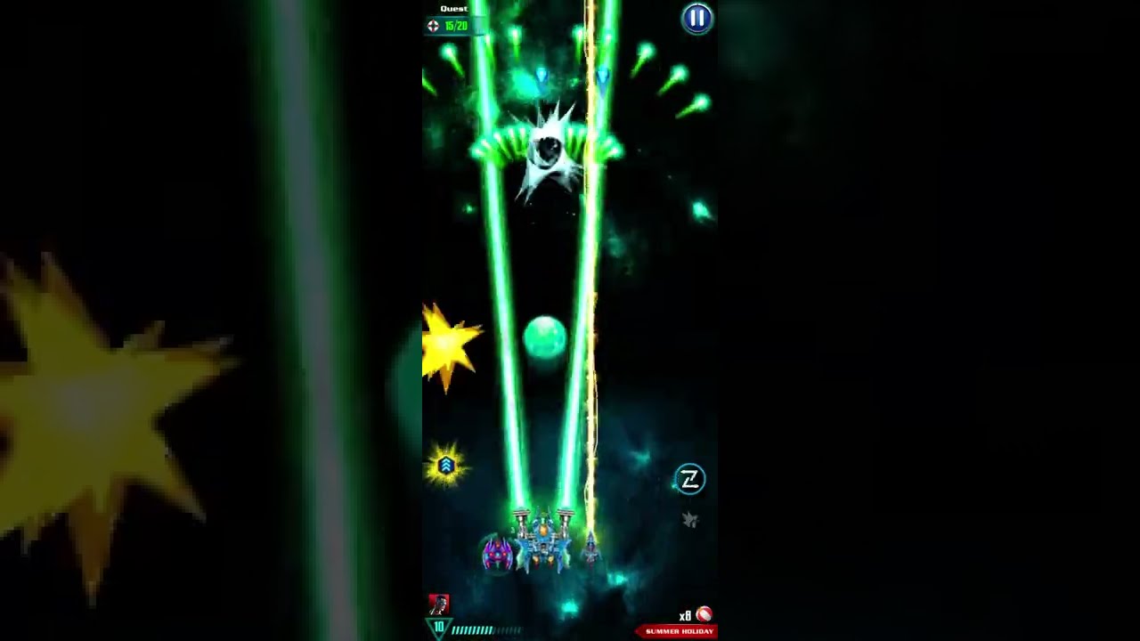 Summer Holiday Event - Level 1 of 20 - Galaxy Attack Alien Shooter