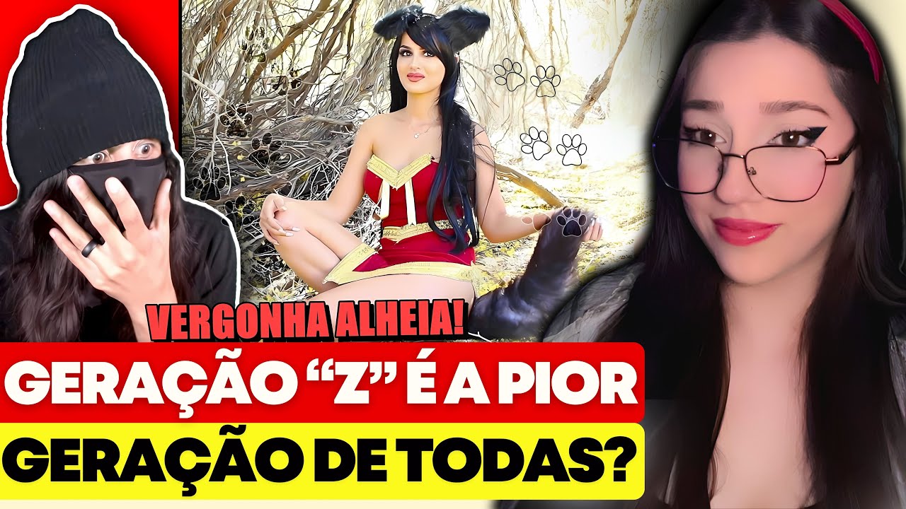 REACT | A PIOR GERAÇÃO DE TODAS PASSANDO VERG0NHA - Logica101