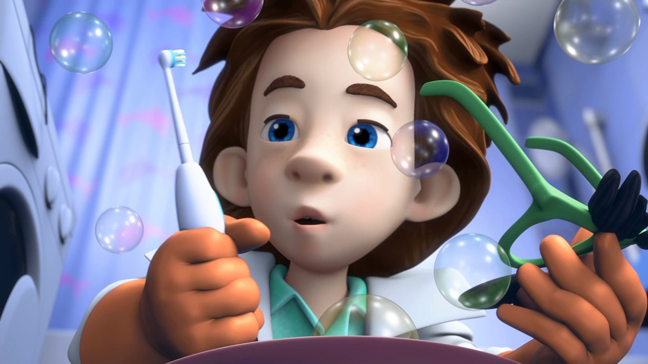 Фиксики на немецком языке - Зубная щетка / Die Zahnbürste