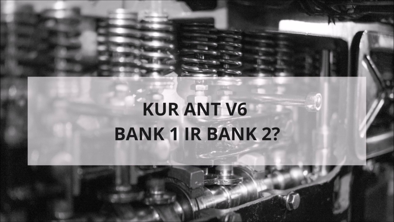 Kur randasi BANK 1 ir BANK 2? V6 variklis Jeep Grand Cherokee 2016