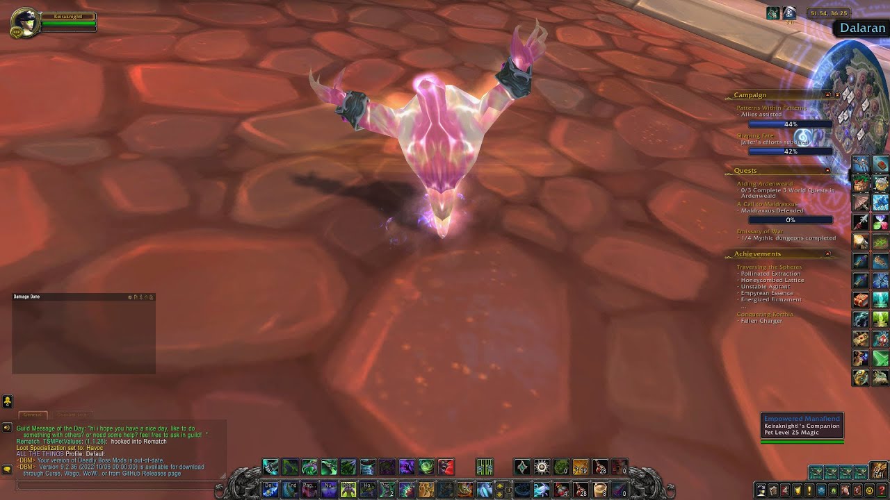 how and where to farm Manafiend Pets, Empowered Manafiend, Empyreal Manafiend, Energized Manafiend.