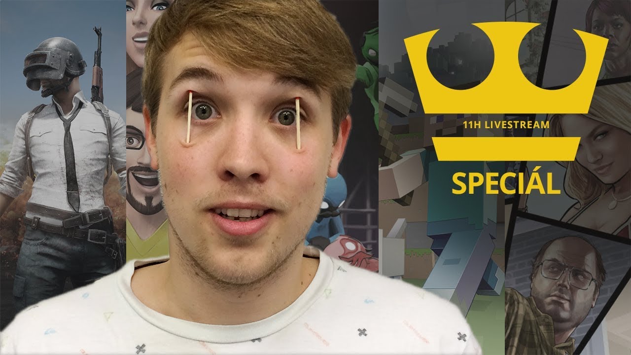 Jirka hraje 11 hod charitativní livestream