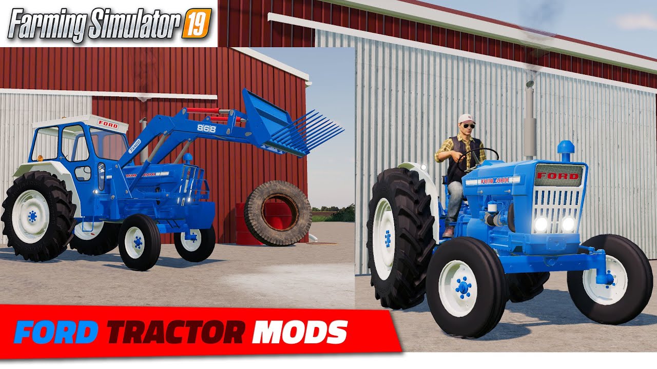 FS19 | FORD Old Tractor Mods (2020-07-12) - review