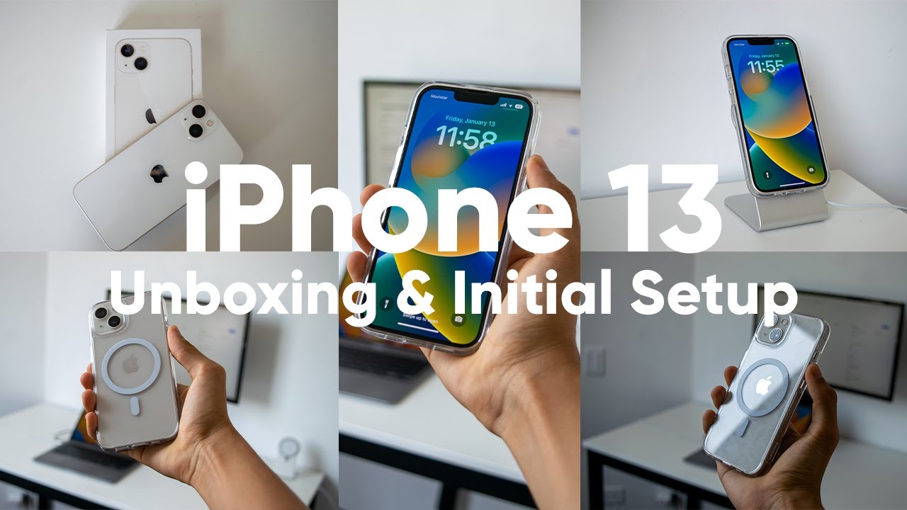 iPhone 13 - Unboxing & Initial Setup (2023)