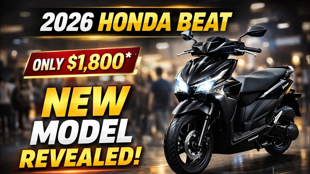  2026 HONDA BEAT BLACK EDITION 🖤 | FIRST LOOK 🔥