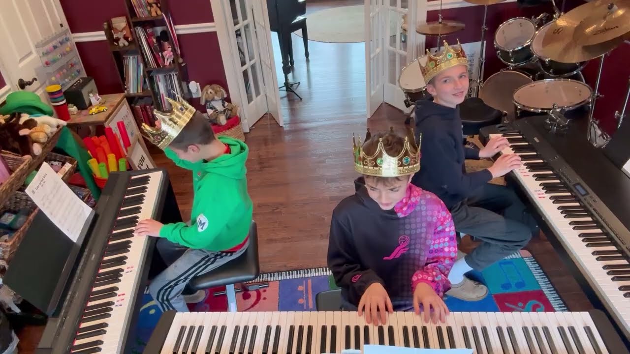 Piano Marvel Competition 2026 - Tommy, Brady & Dylan playing ‘Lord of the Keys’ by Daniel McFarlane