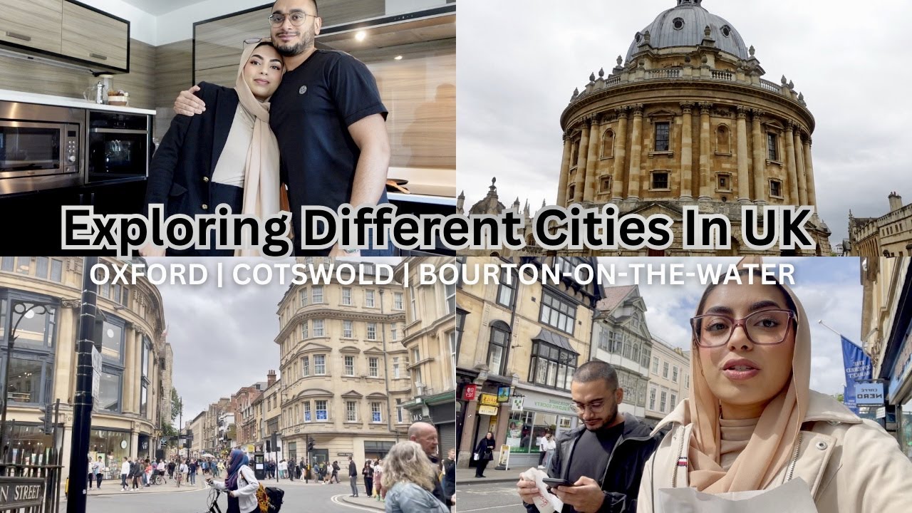 Exploring Different Cities In 🇬🇧| Long Drive,Food | OXFORD, COTSWOLD & BOURTON-ON-THE-WATER VLOG ♡