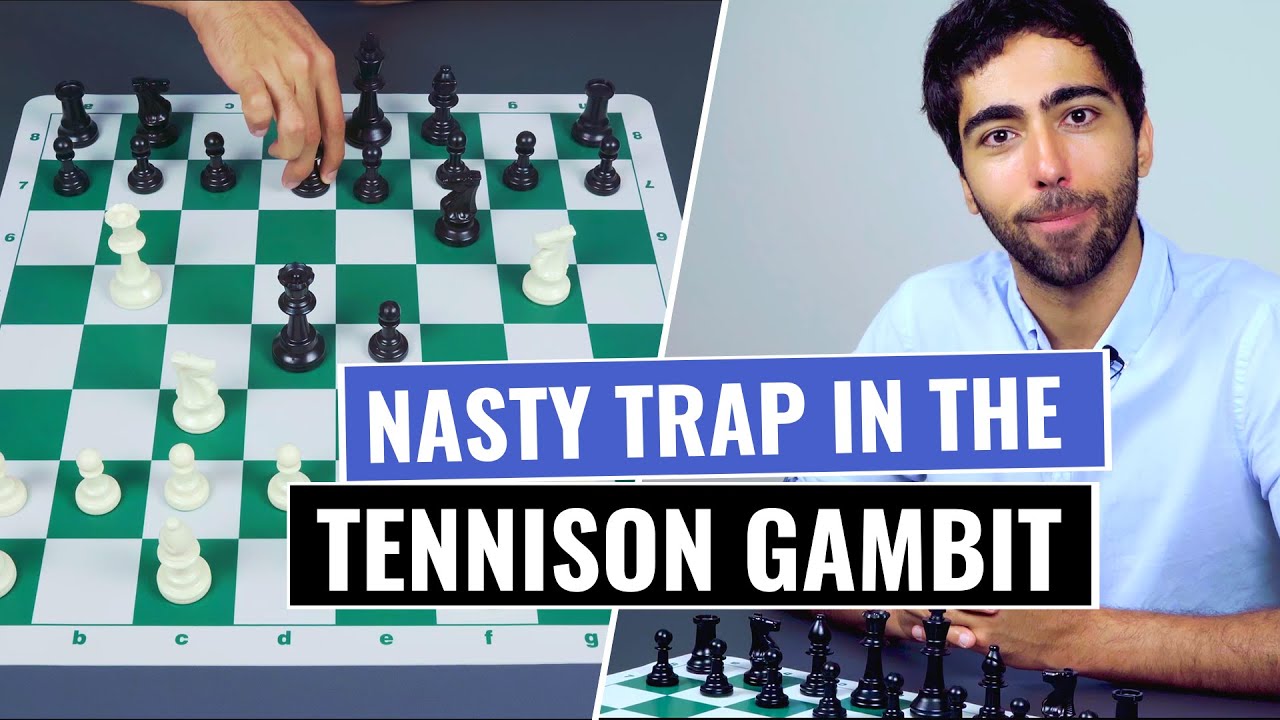 Tennison Gambit | Nasty Opening Trap for White | Chess Opening Tricks and Traps to Win Fast