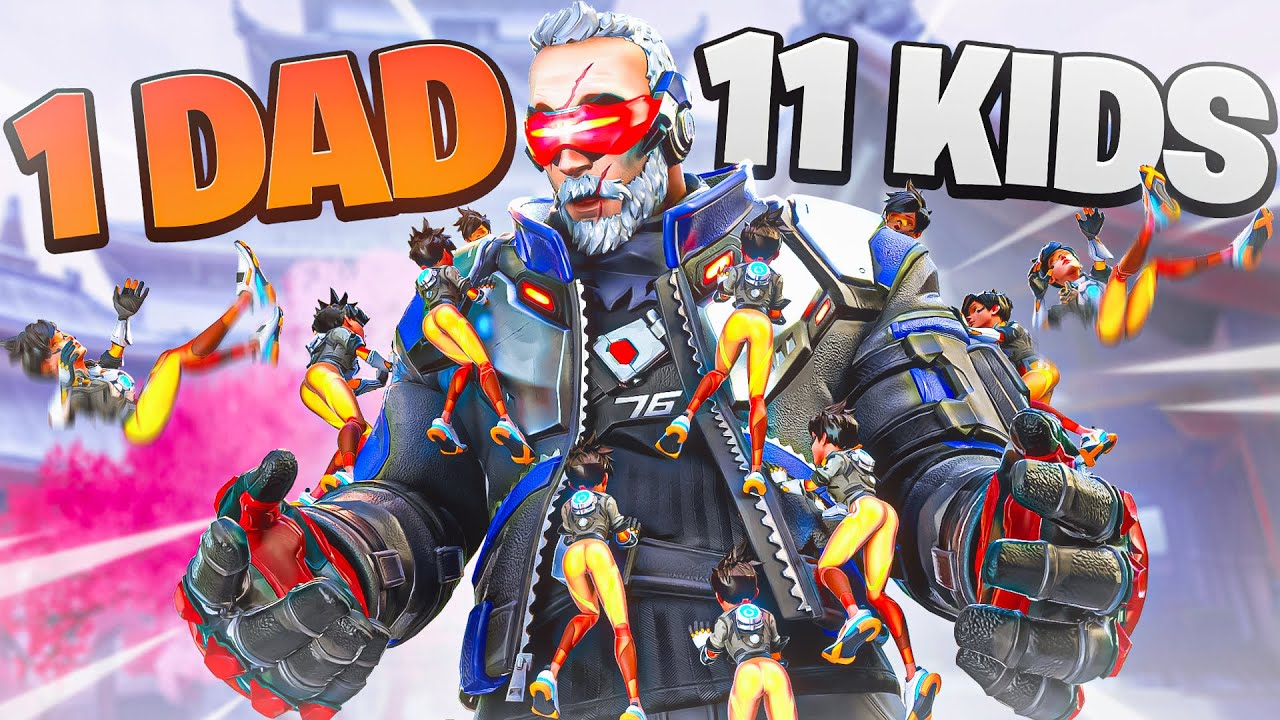 I Tried The 1 DAD vs 11 KIDS gamemode in Overwatch 2 and this is how it went...