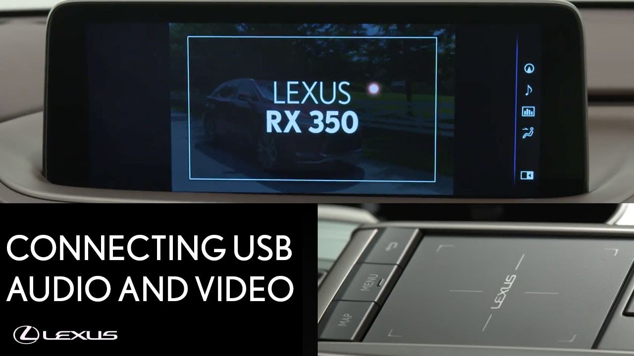 Lexus How-To: RX 350 Connect USB Audio and Video | Lexus