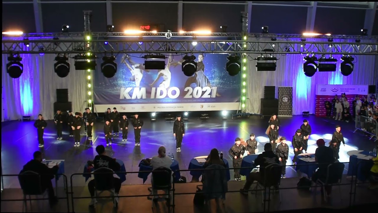 Mistrzowie Polski Formacje Dzieci Hip Hop KM IDO RASZYN 2021 Rockstep Kids Crew