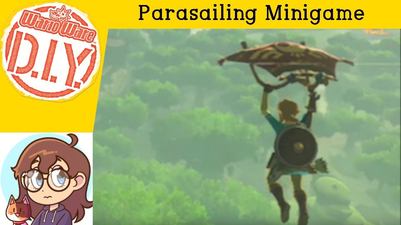 Parasailing Minigame - The Legend of Zelda Breath of the Wild (Warioware DIY)