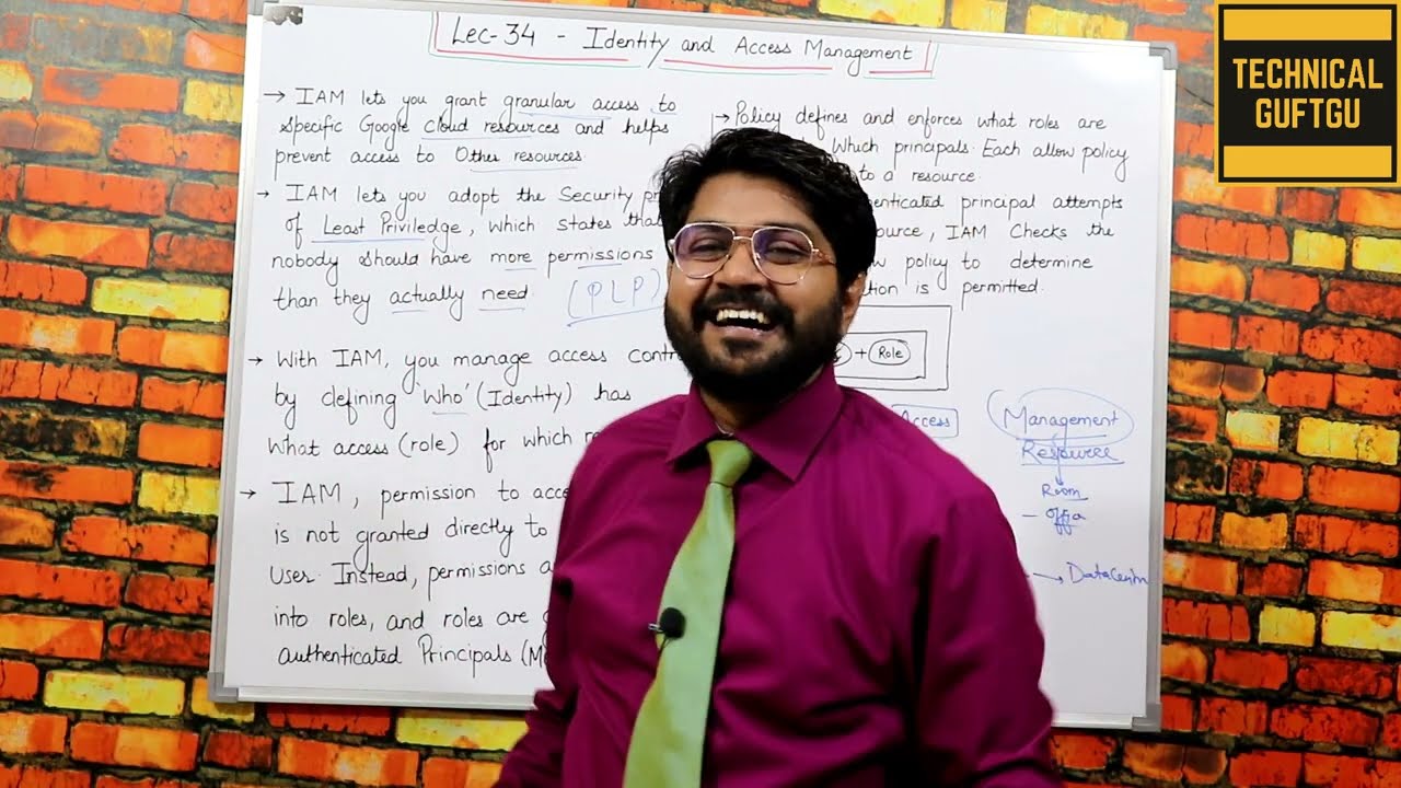 Google Cloud IAM Part-1-Hindi/Urdu | Lec-34 | Identity and Access Management on GCP | GCP Tutorials