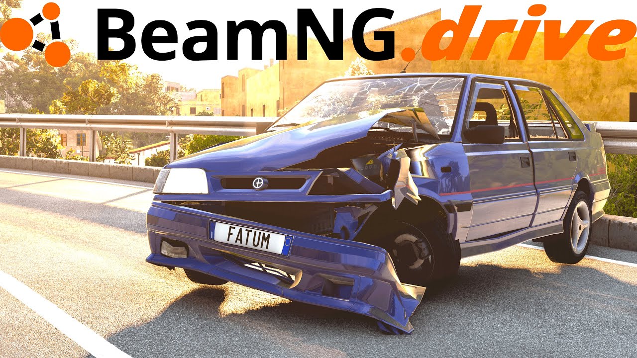 🔴 Lajwidło - Soczyste realistyczne kolizje samochodowe w BeamNG.drive 🔴