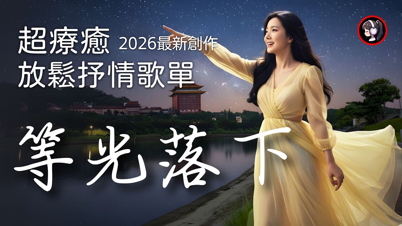 🎧 2026療癒抒情《等光落下》好聽的歌・中文歌・華語流行歌曲・中文R&B歌單・放鬆抒情音樂，適合讀書、工作、睡前、等車時聽 #抒情歌 #aimusic #中文歌曲