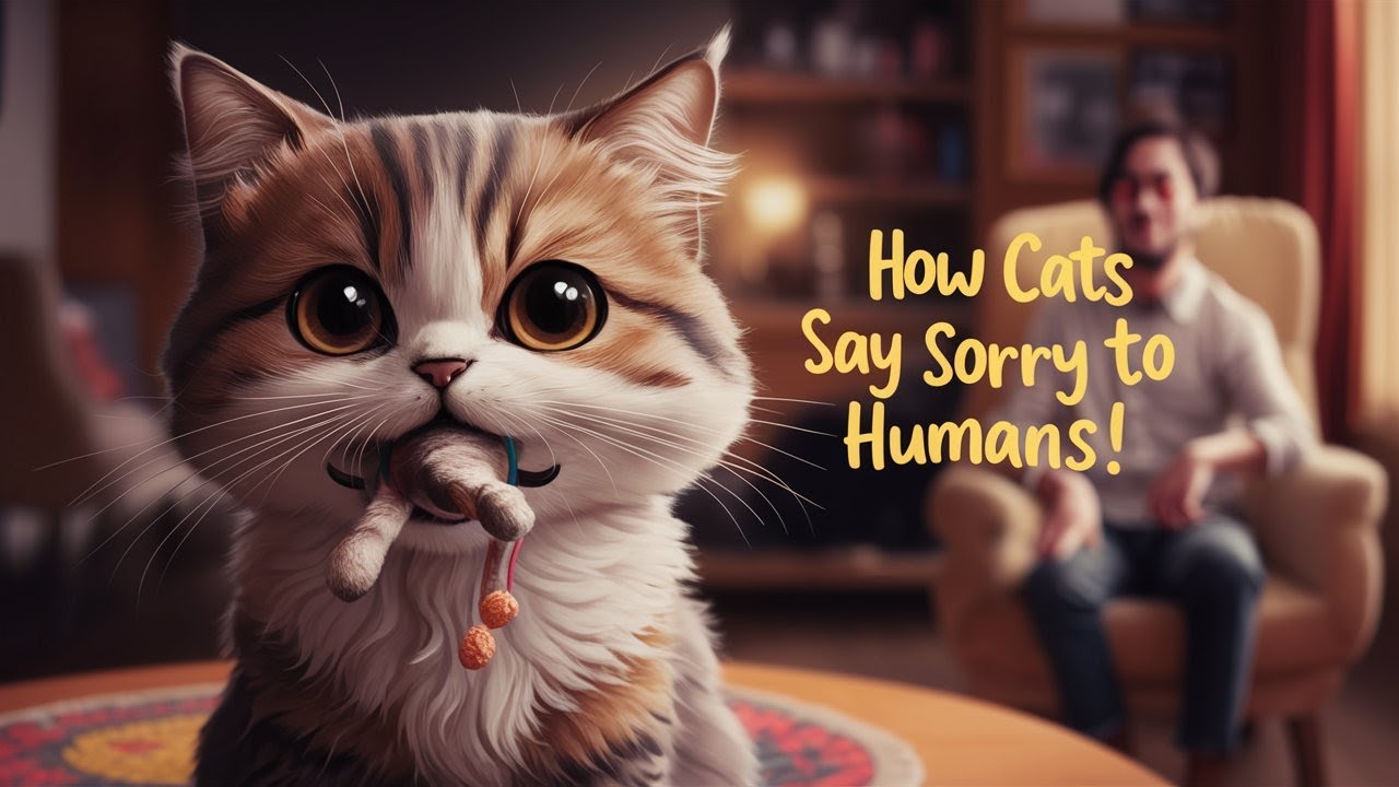 HOW CATS SAY SORRY TO HUMANS! 😺 | CHANNEL 4 | Jimmy Carr #cats #pets