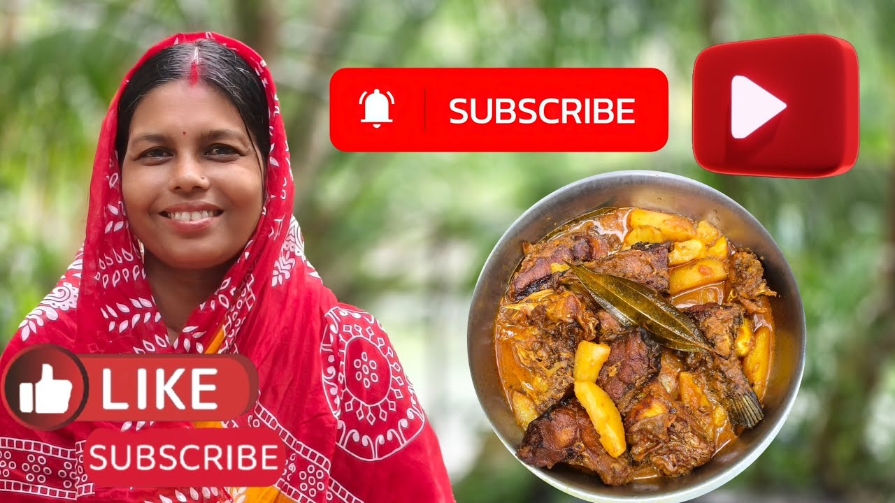 আলু টমেটো দিয়ে মাছের ঝাল||alu tomato diye macher jhal || 2025