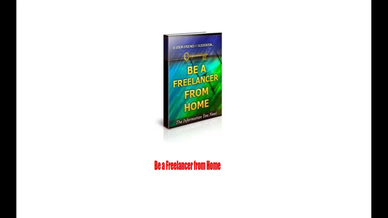 Be a Freelancer from Home