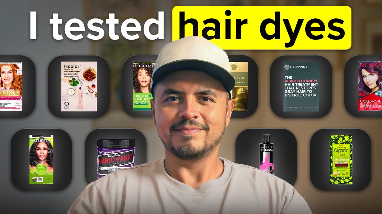 Doctor Reviews Top Hair Dye Brands (Best & Worst Revealed)
